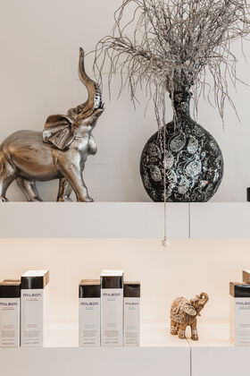 Gemütliches Ambiente bei Bernis Haarwerkstatt